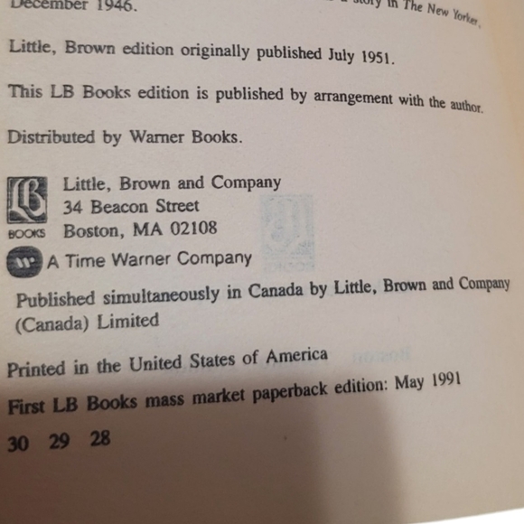 The Catcher In The Rye By JD Salinger - Picture 5 of 7